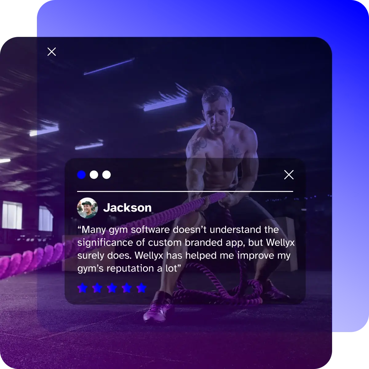 Switch to Wellyx - Custom branded app