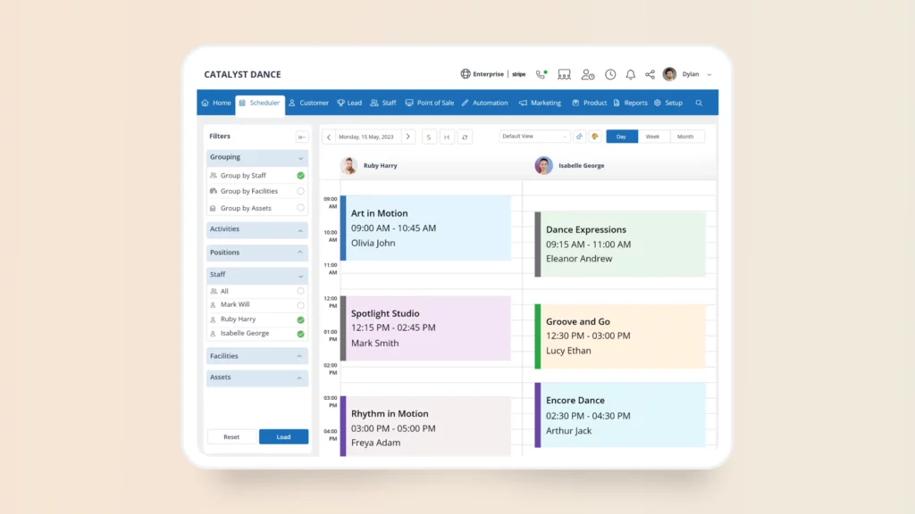 Wellyx – Multipurpose dance studio software