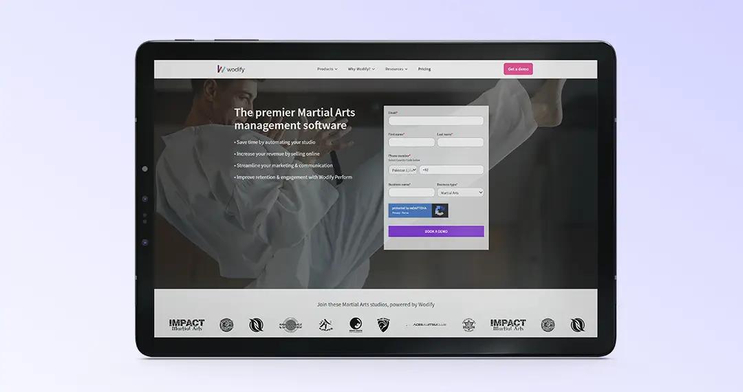 Wodify martial arts software