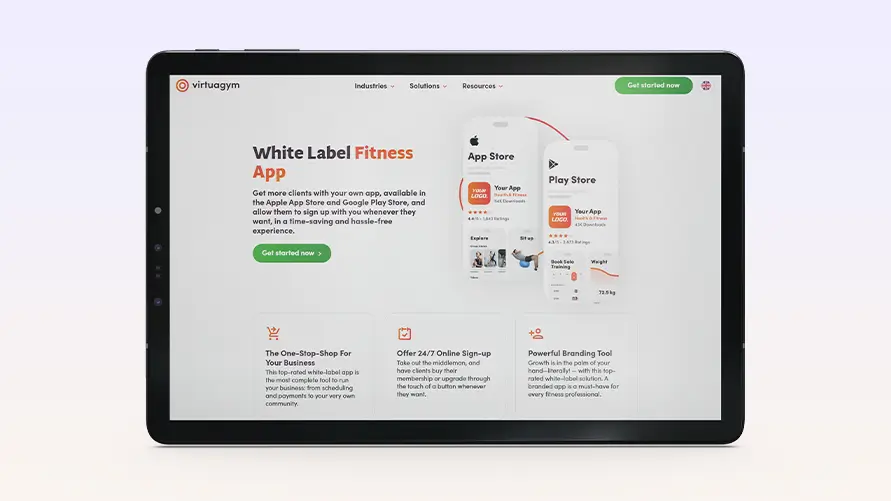 Virtuagym gym mobile app