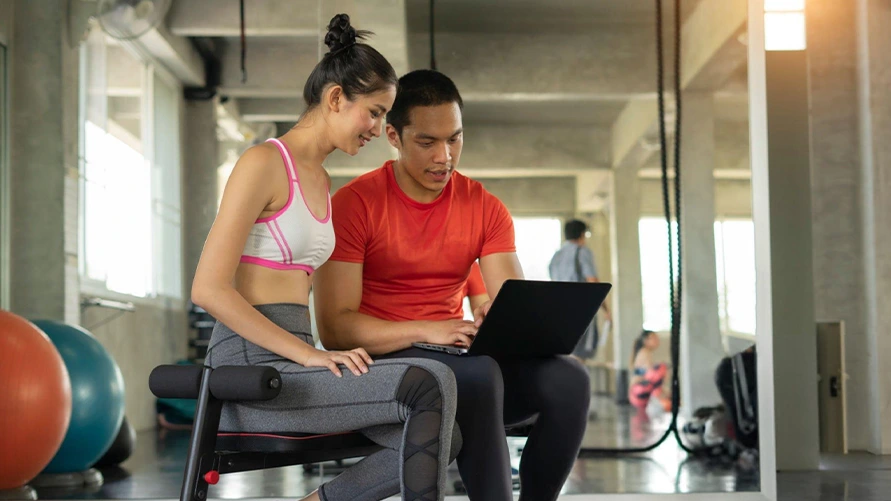 Fitness Website Design