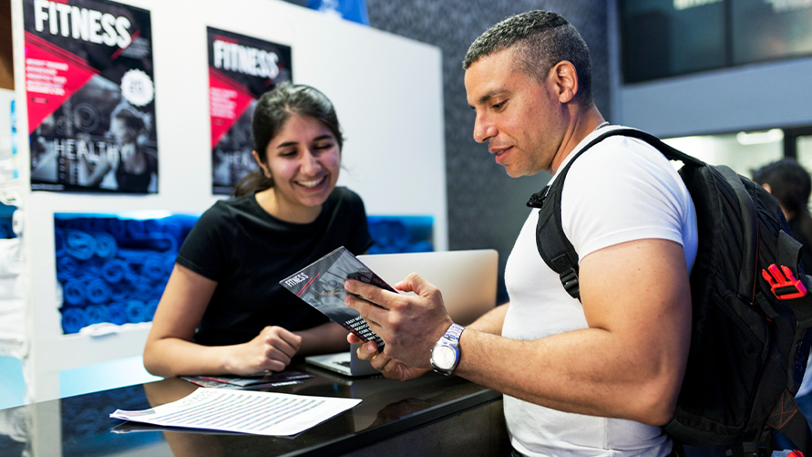 Gym membership card templates