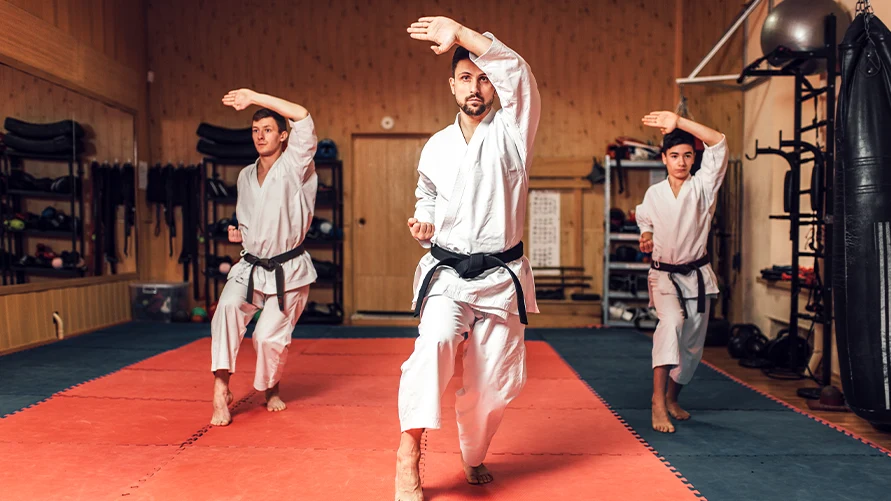 Balance tradition with modern martial arts design elements