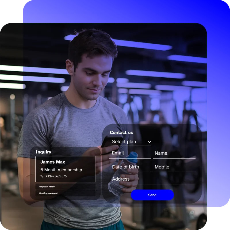 Embed Lead capturing form