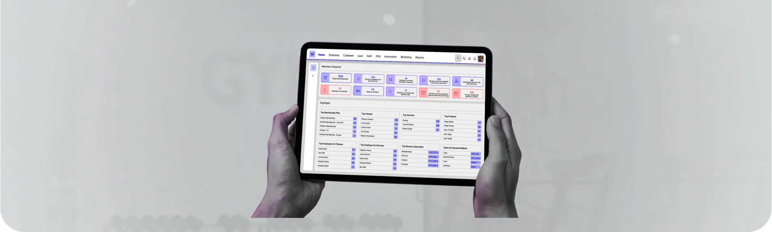 Customer Tracking with Wellyx