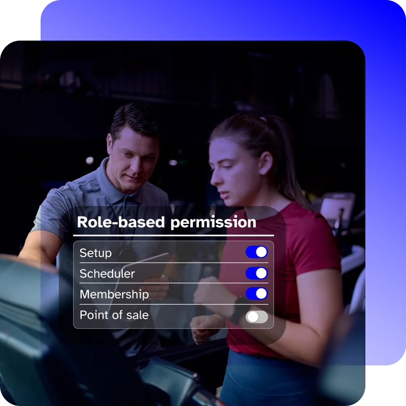 Role based secured staff access in Wellyx