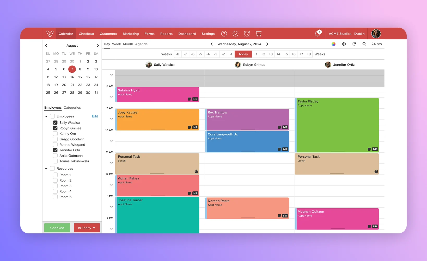 Vagaro inventory management app for dance studios