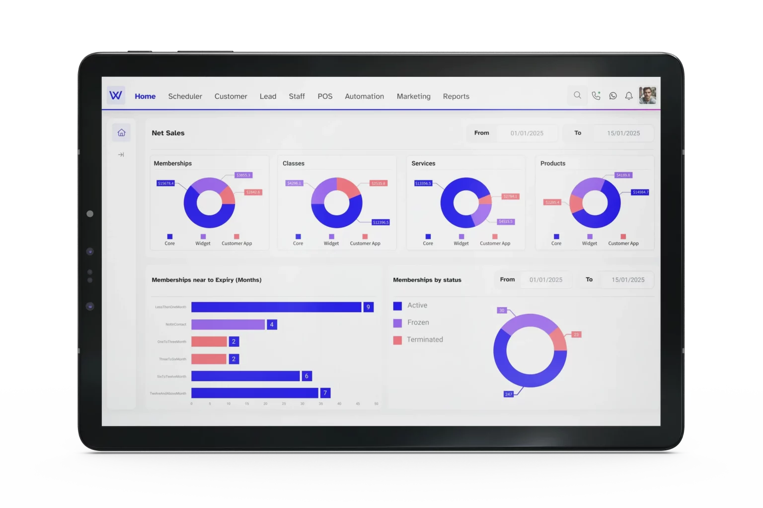 Wellyx sales reporting & insights