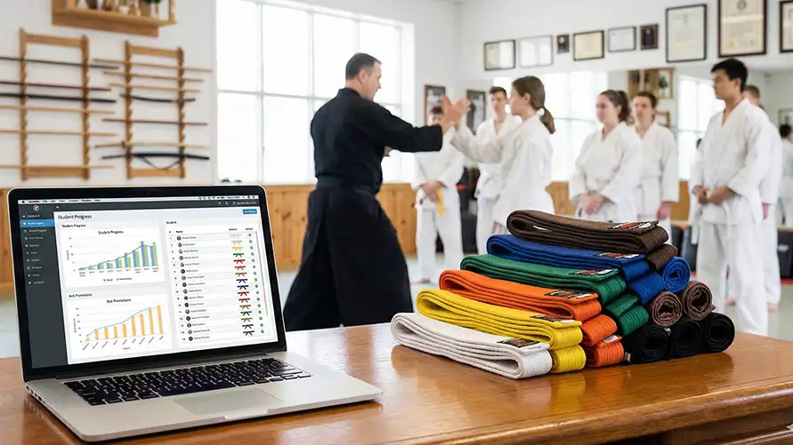 How to track belt progress in martial arts