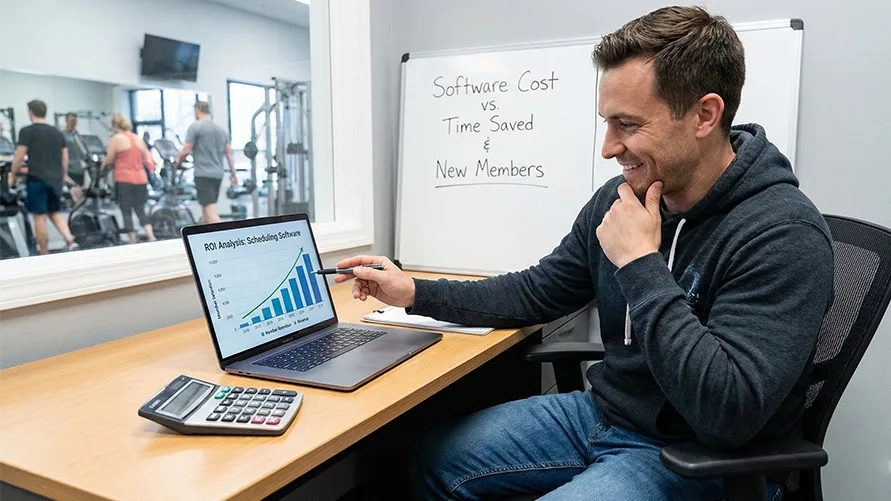 Gym scheduling software
