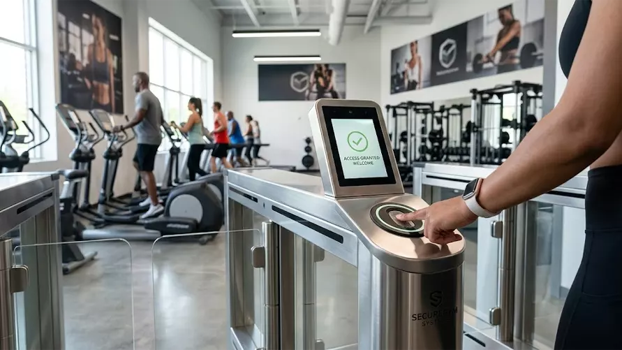 How do you control access to your gym