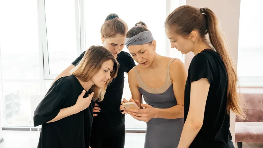 Dance studio membership management feature