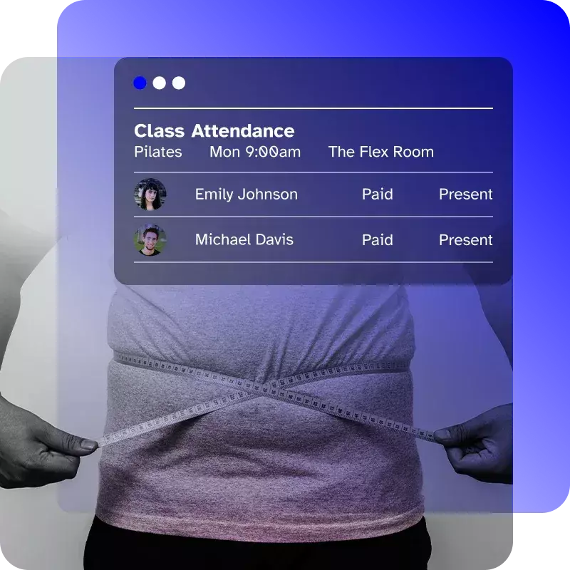Pilates studio member class attendance management by Wellyx