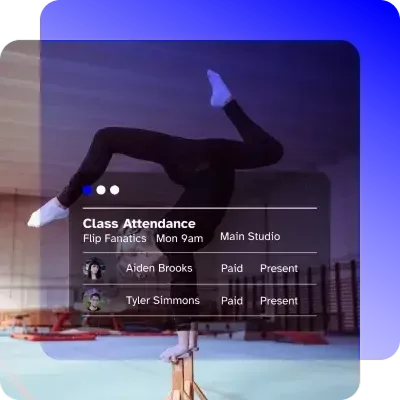 Gymnastics Customer Management Software Wellyx