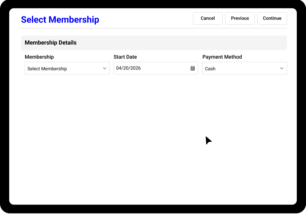 Payements and Invoices in member account
