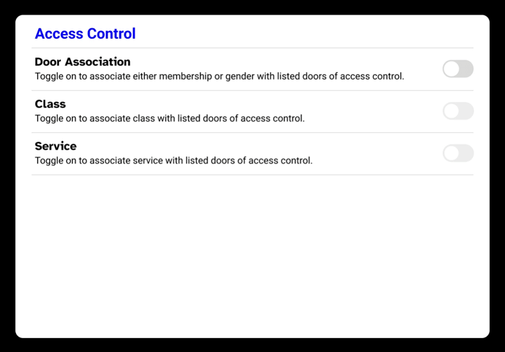 membership based access control