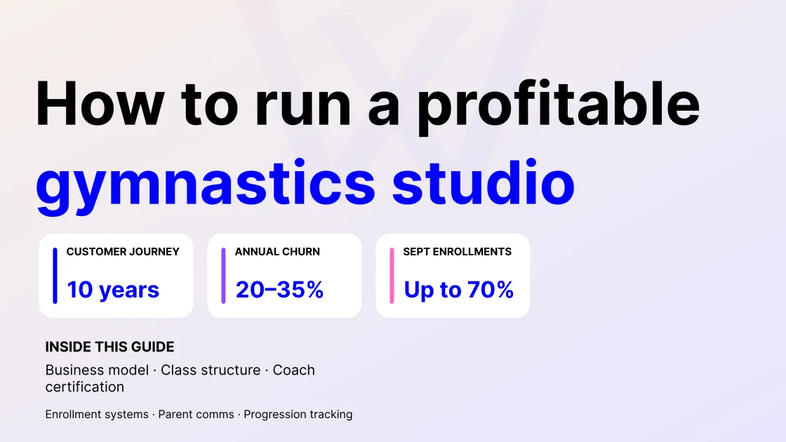 How to run a gymnastics studio