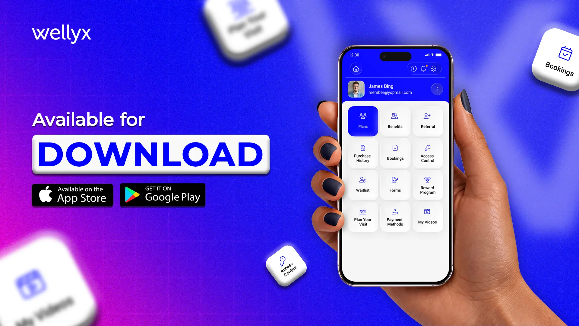 Wellyx-Member-App-New UI UX