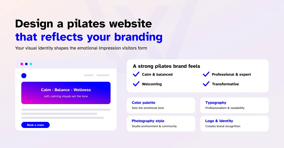 Design a Pilates website