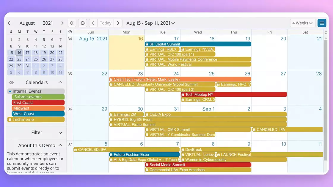 TeamUp software