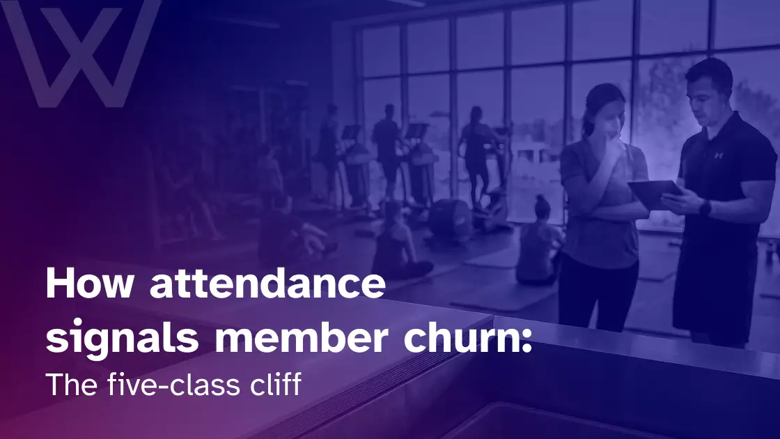 The five-class cliff that how gym attendance pattrens predict