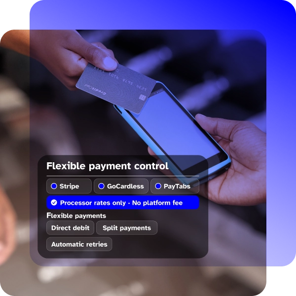 GymMaster vs Wellyx payment processing