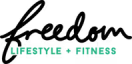 freedom lifestyle and fitness logo