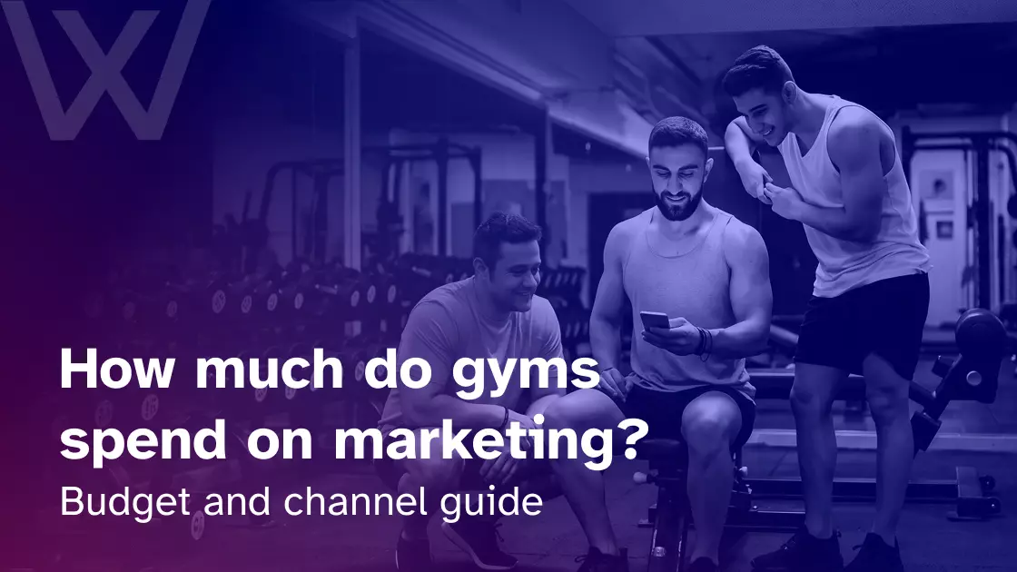 How much do gyms spend on marketing