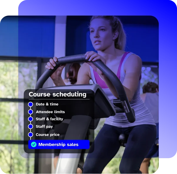 Schedule courses with complete control