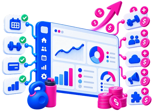 Who gives a growing gym more control over software cost