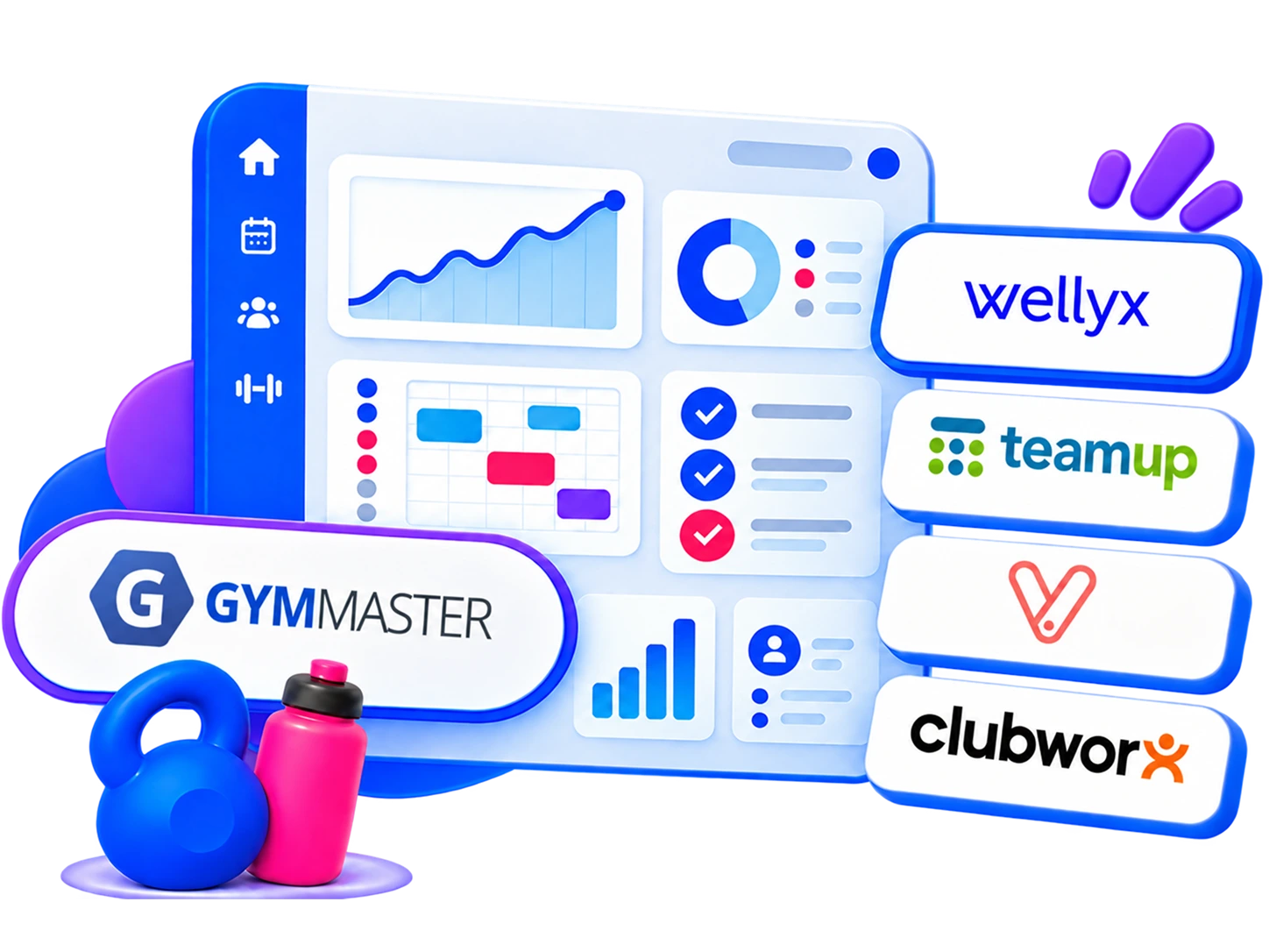 gymmaster alternatives