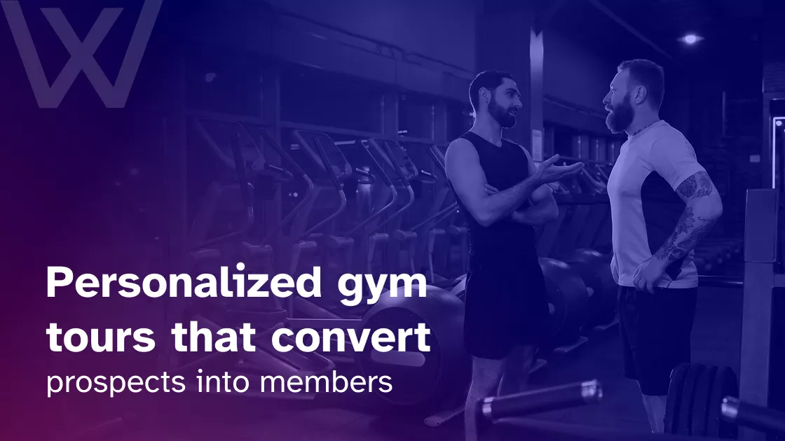 How to give a personalized gym tour