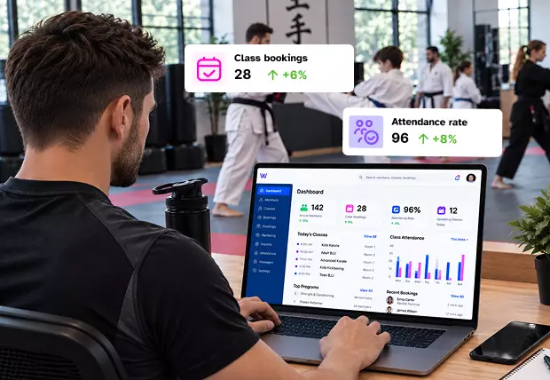 Wellyx dojo management software